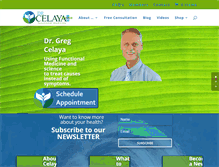 Tablet Screenshot of drcelaya.com